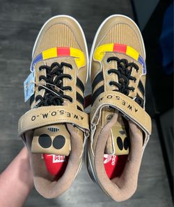 Adidas South Park Forum Low 'AWESOM-O' sneakers Size 8.5 ADULT