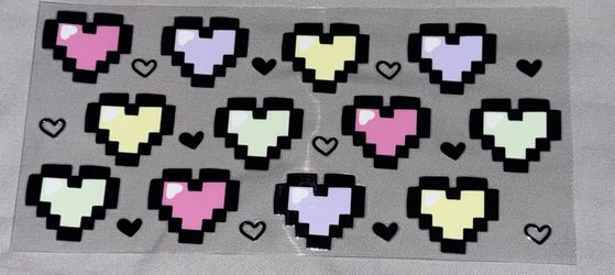 16oz UV DTF TRANSFERS 