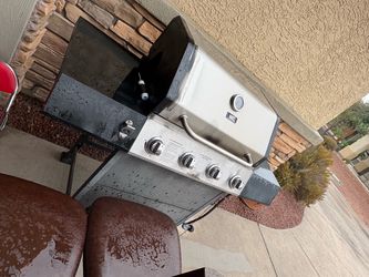 Stainless Steel 4-Burner Gas Grill