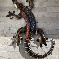 Large Gecko Outdoor Patio Decor