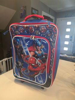 KIDS WHEELED TROLLEY BAGS BACKPACK TRAVEL LUGGAGE -
