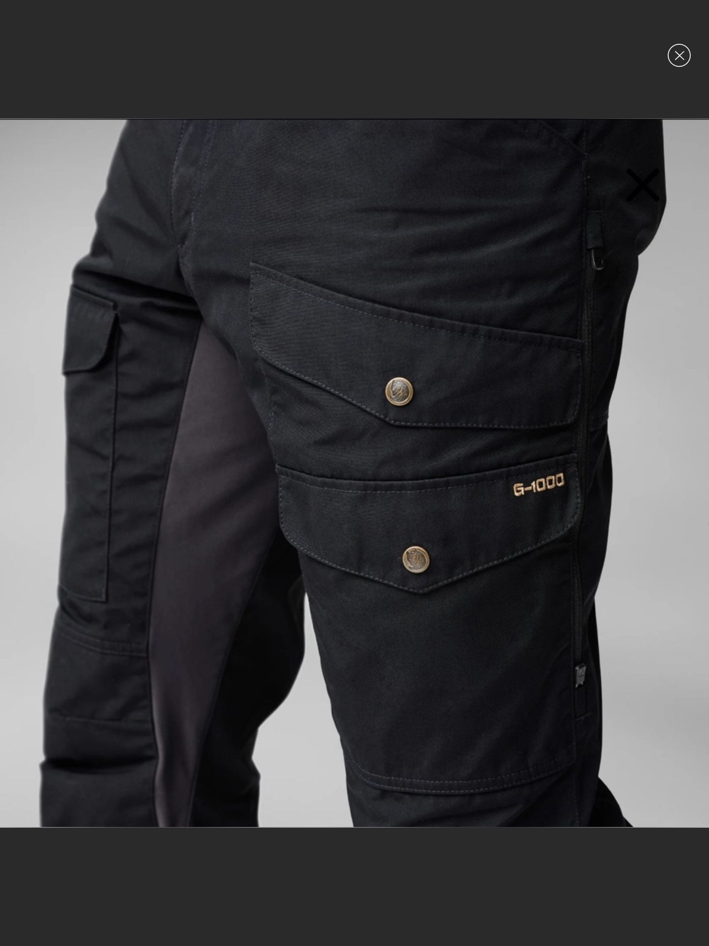 Fjallraven Vida Ventilated Trousers 34” Length