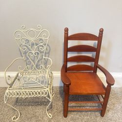 Miniature Chair Set