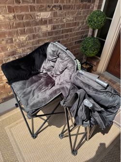 Velvet foldable chair OBO