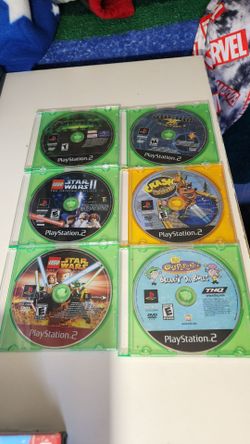 PS2 Games Discs Only