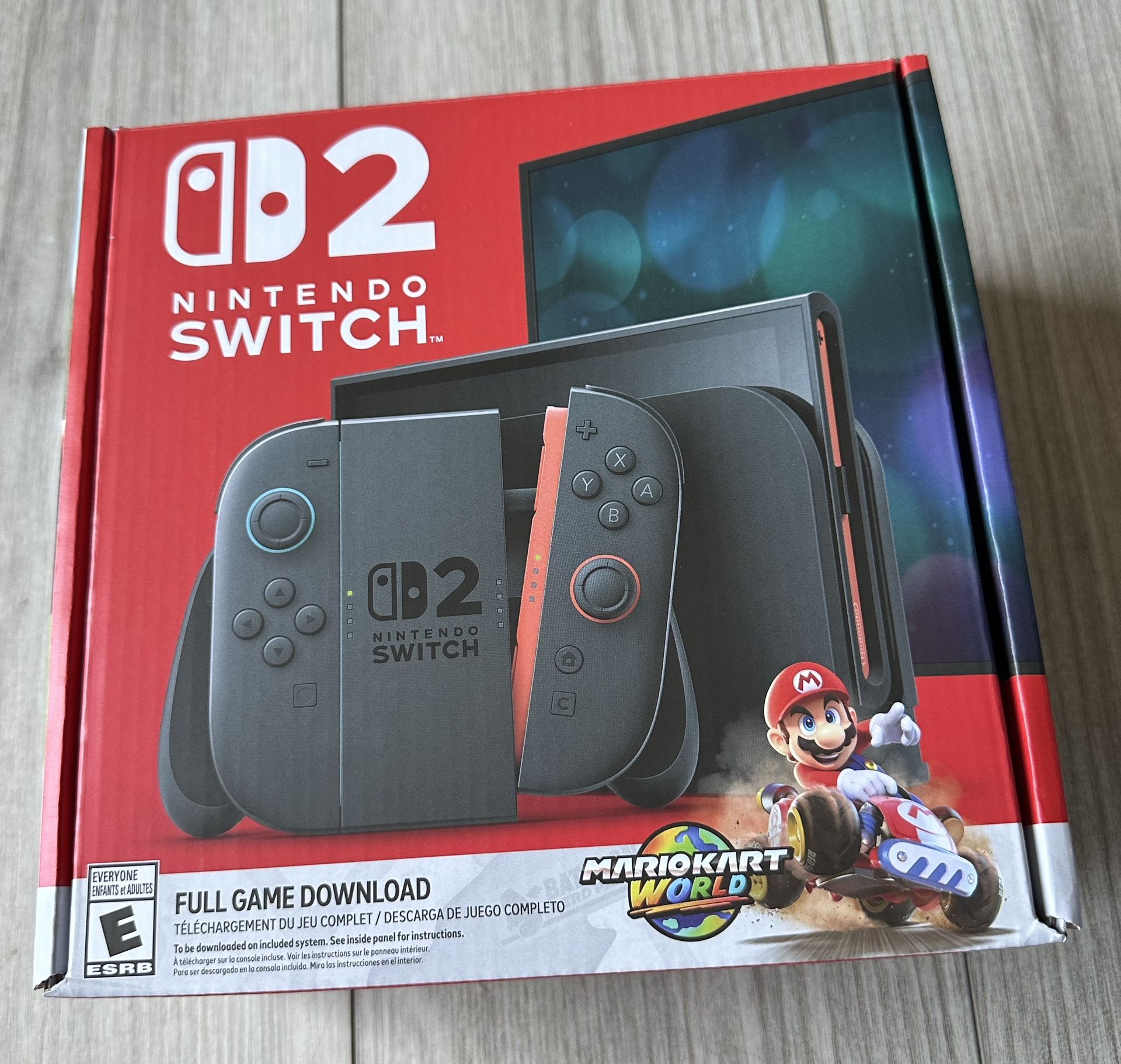 Ninten Switch 2 Console + Mario Kart World Game Bundle 