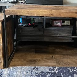 Desk With 3 Drawers 
