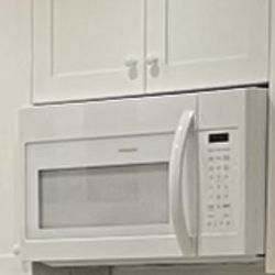 White Frigidaire Microwave 