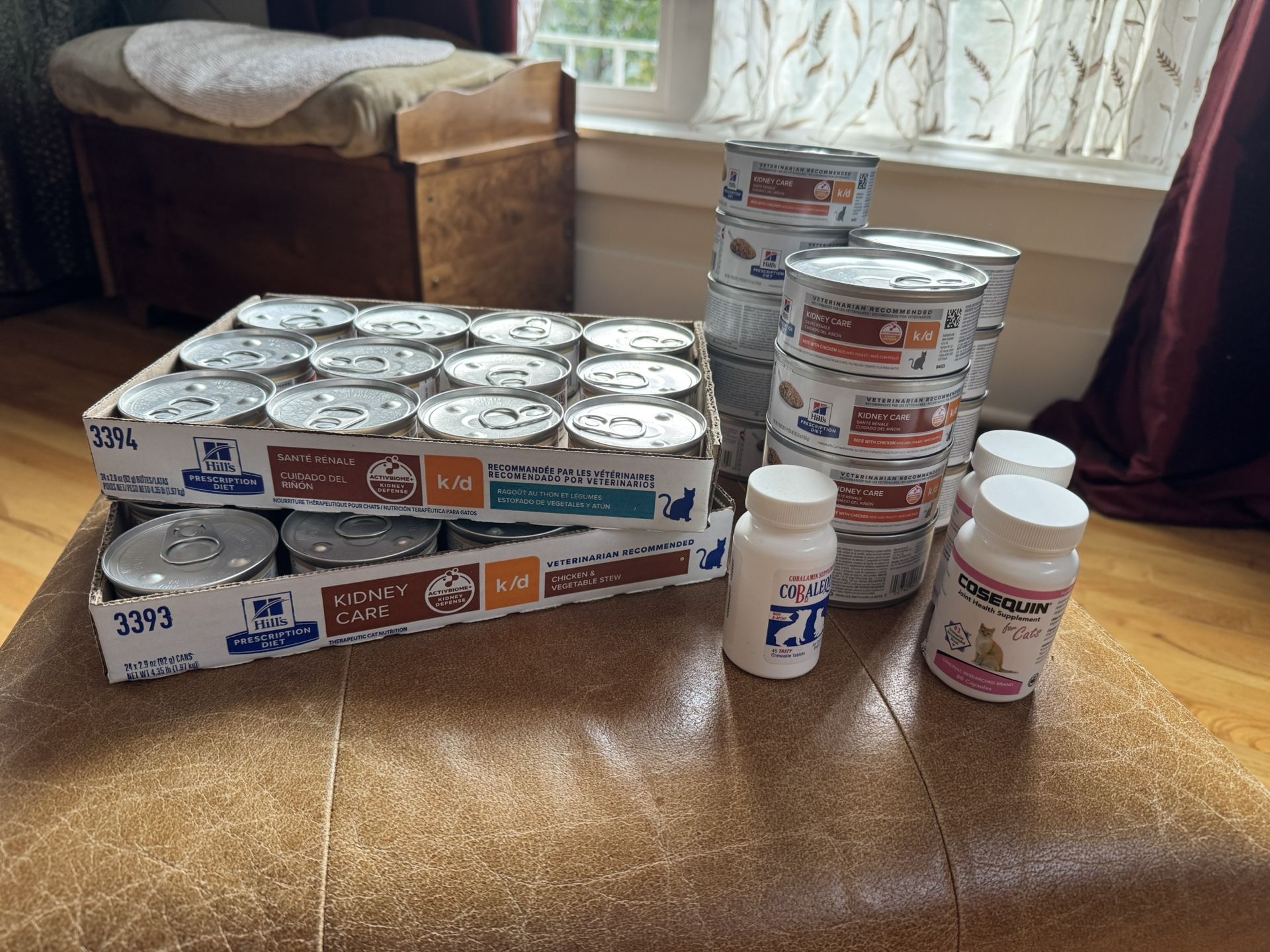 Kidney Diet Cat Food, Glucosamine/Chondroitin and B12