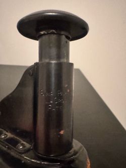 Antique Cast Iron Hand Punch Tool