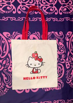Hello Kitty Canvas Tote Bag