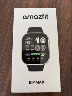 Amazfit Bip Max - 20 days battery life - 2.07” display - BRAND NEW