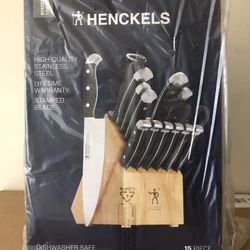 HENCKELS Statement Premium Quality 15-Piece Set with Block