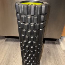 NEW Athletic Works 18 x 5.5in Hollow Core Foam Roller Deep Tissue Massage Roller