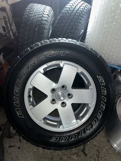 18 Inch Rim With Bridgestone Tires