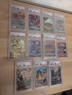 Pokémon PSA 9 graded cards