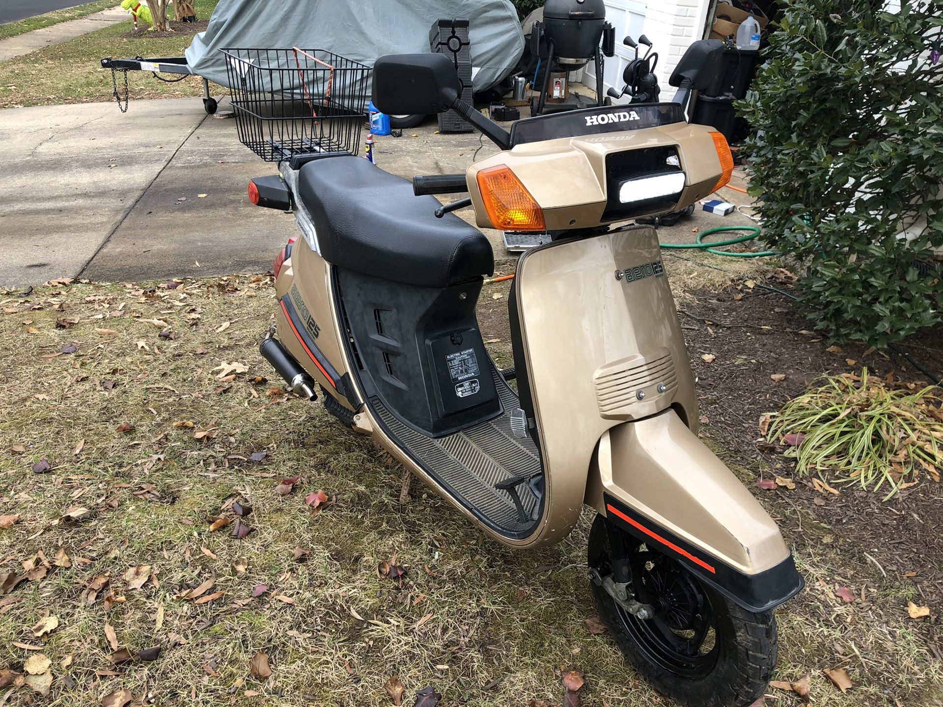 Rare 1984 Honda 125 Aero scooter moped