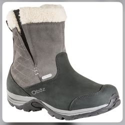 B31) Oboz Women's Moonlight Insulated BDry Slip On Size 6.5
