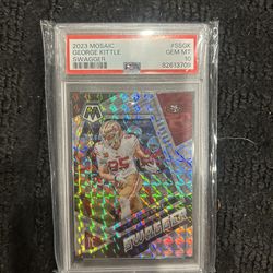 George Kittle swagger PSA 10