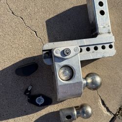 Weigh Safe Aluminum Adjustable Trailer Hitch