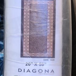 Rug Anne Collection 20” X 59” New