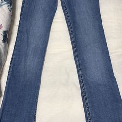 Holister Jeans 0R Low Rise Boot $30 Aeropostale Shirt XS $10