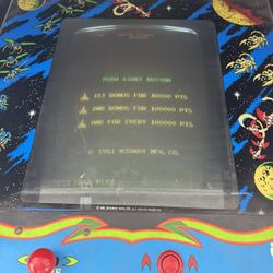 ⭐ FOR SALE: Originalt 1981 Galaga Arcade Machine (Midway / Namco) – WORKING