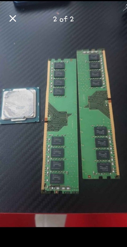 Computer Parts i5 6500 2- 8 GB Ram