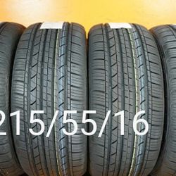 2 New Tires For Sale 215/55/16 We Service Motorcycle Tires
