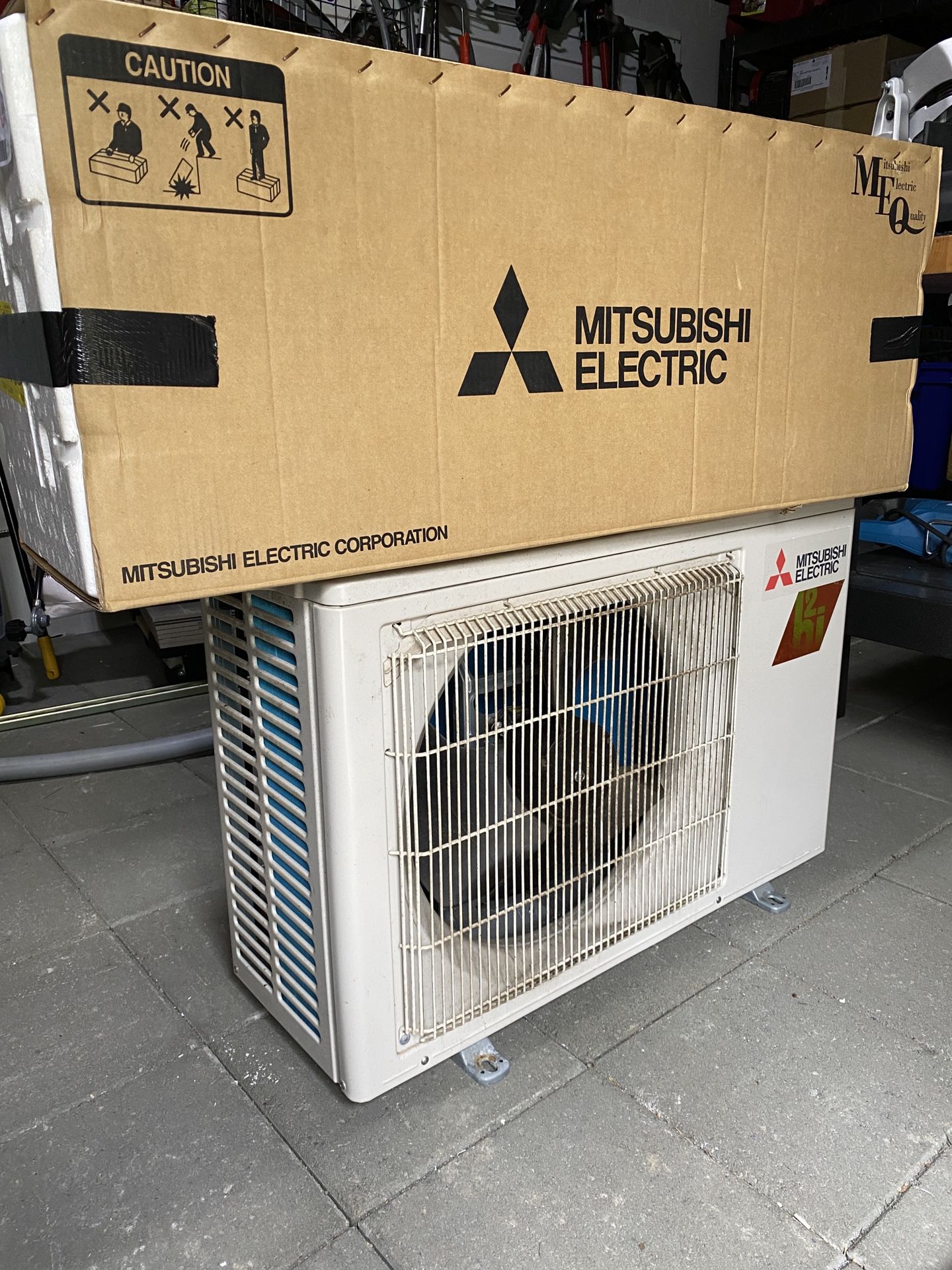 12,000 BTU 26 SEER Mitsubishi Mini-Split Heat Pump