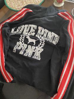 Pink Zip Bling Jacket