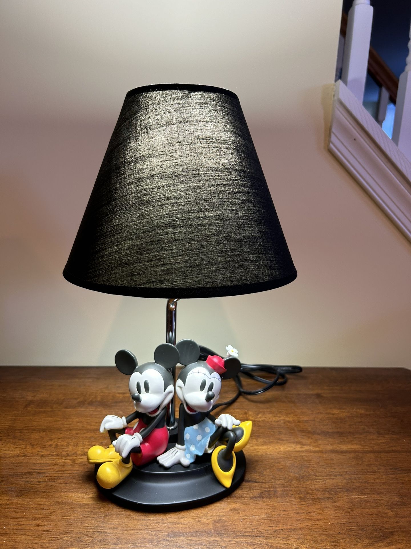 Mickey And Minnie Nightstand Lamp