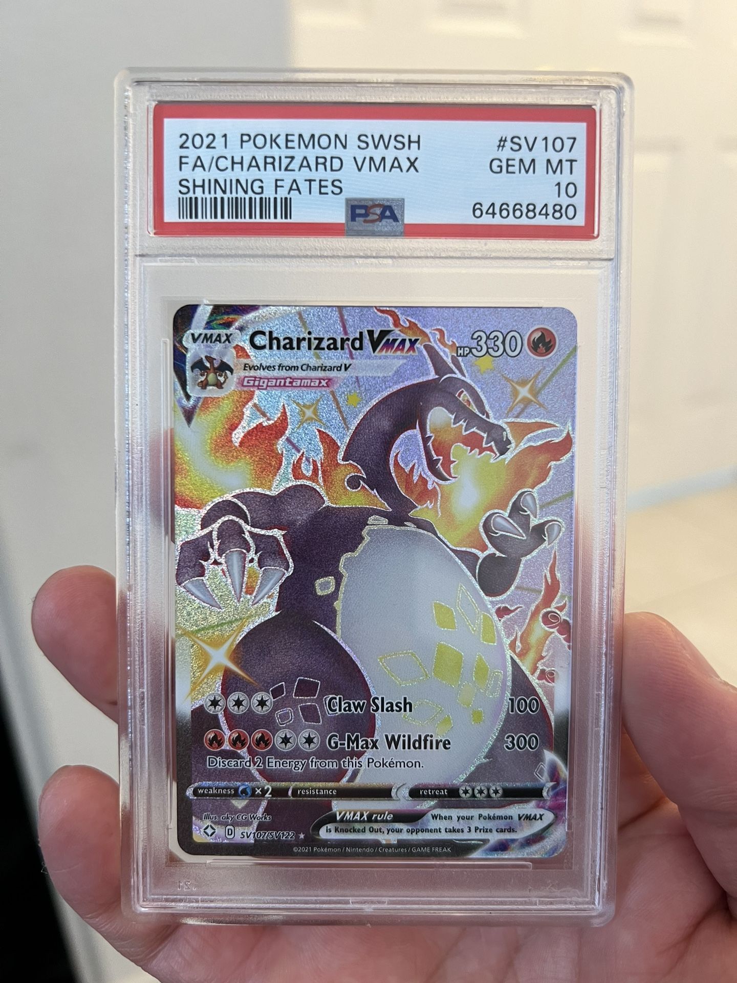 2002 charizard pokemon card Amazon.com: Pokemon - Charizard VMAX - 074/073 main image 1