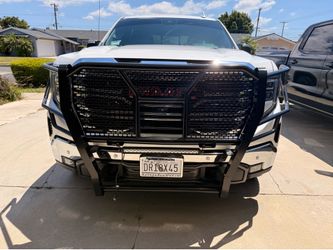 Black horse Rugged Grille Guard for Chevy or GMC Sierra 2019-2026