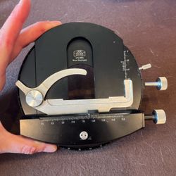 Vintage Carl Zeiss West Germany 360° Circular Rotating Polarizing Stage