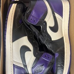 Jordan 1 Court Purple 
