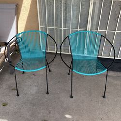 Two Outdoor Unique Chair 