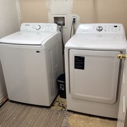 Samsung Washer & Dryer