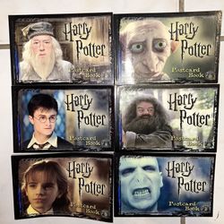 Harry Potter Postcard Books Only - Set Of 6