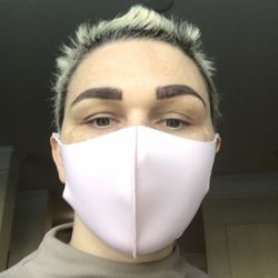 Pink Face Mask