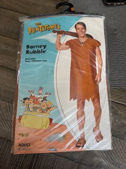 The Flintstones Barney Rubble Adult Costume