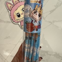 Labubu - Pencils With Eraser Pack 30PC