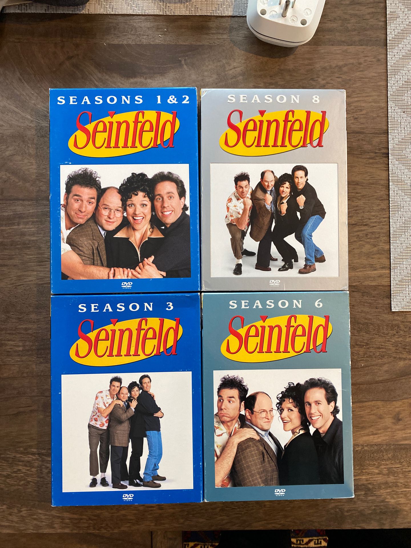 Seinfeld DVDs - Seasons 1,2,3,6,8