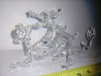 Blown glass dragon