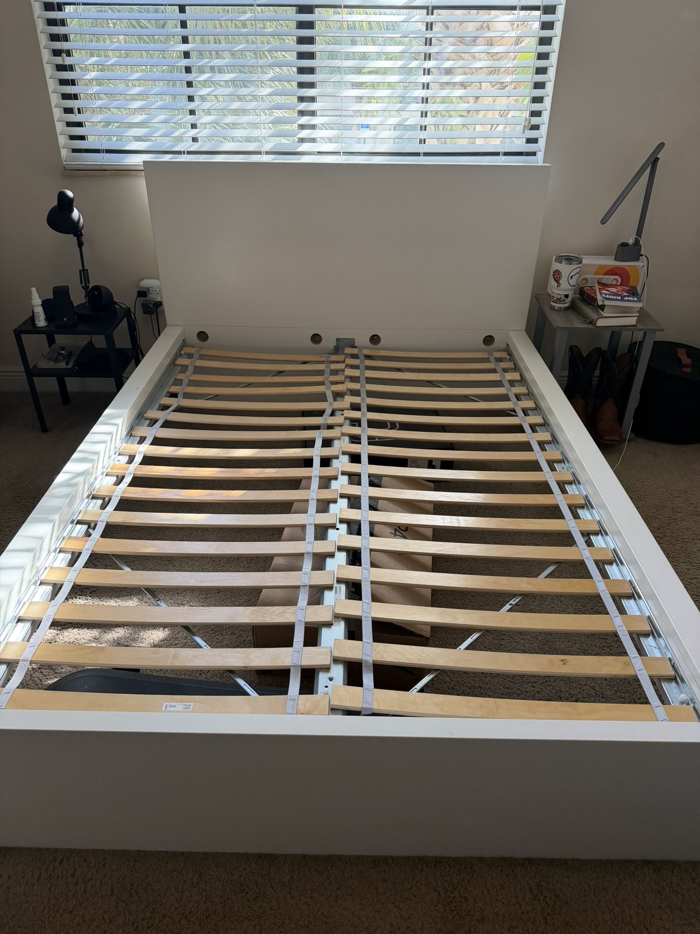 Twin Bed Frame IKEA White 