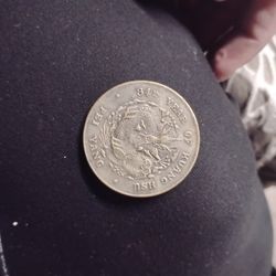 Chinese Dragon Dollar from 1908. 