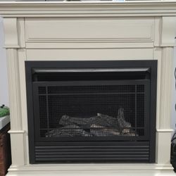 Propane Fireplace Ventless, Comes With Gas Logs
