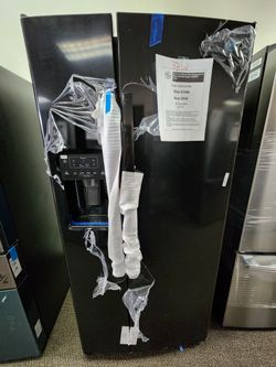 23.0 cu. ft. Side Black, Standard by Side Refrigerator il Depth, ENERGY STAR