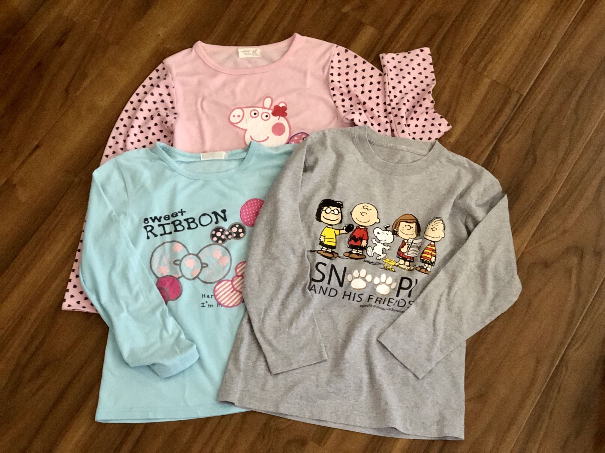 Lot Of 3 Long Sleeve Shirts Girl