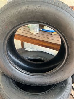 265/60/18 Ironman RB-SUV Tires (4) Like new